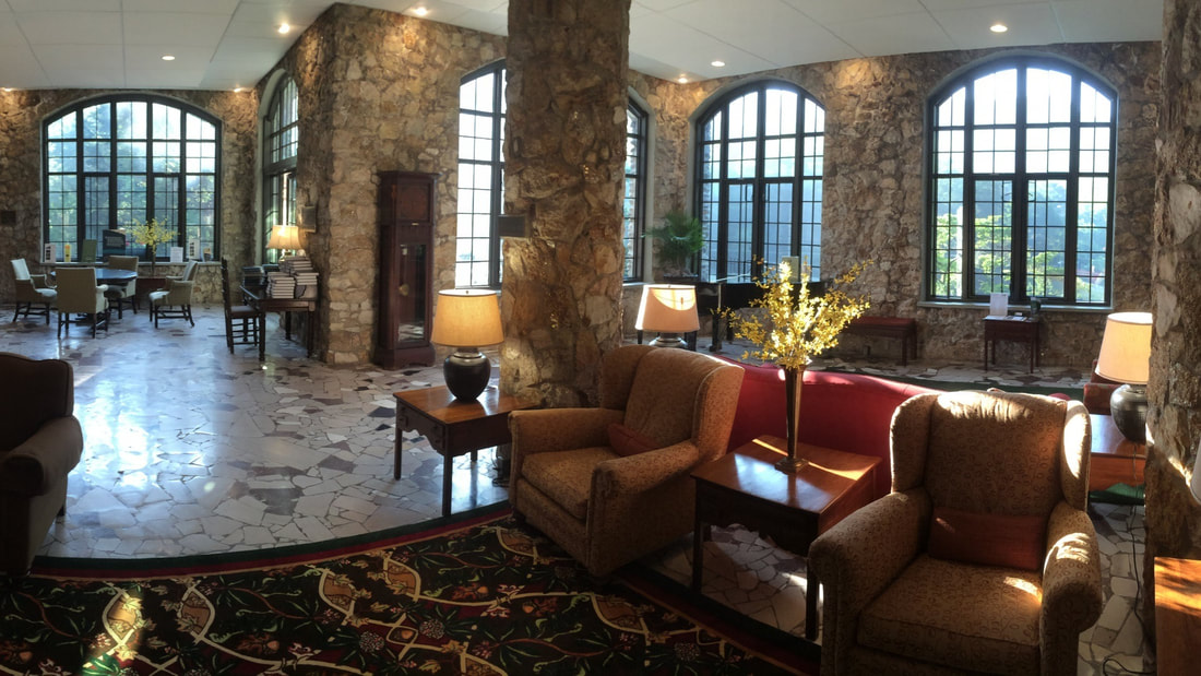 The lobby at Montreat